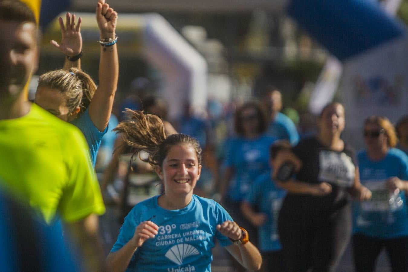 Llegada a meta de los corredores