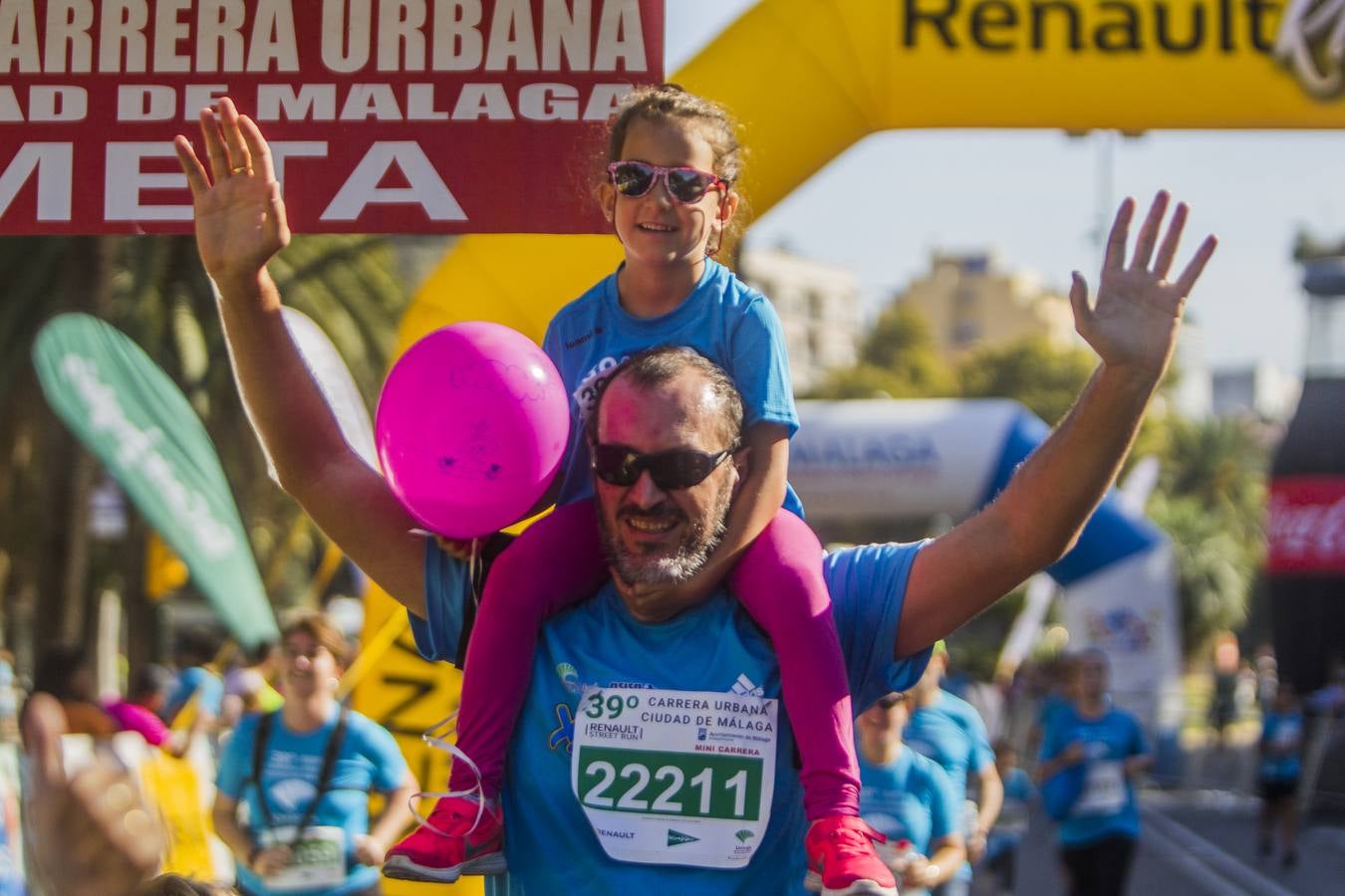 Llegada a meta de los corredores