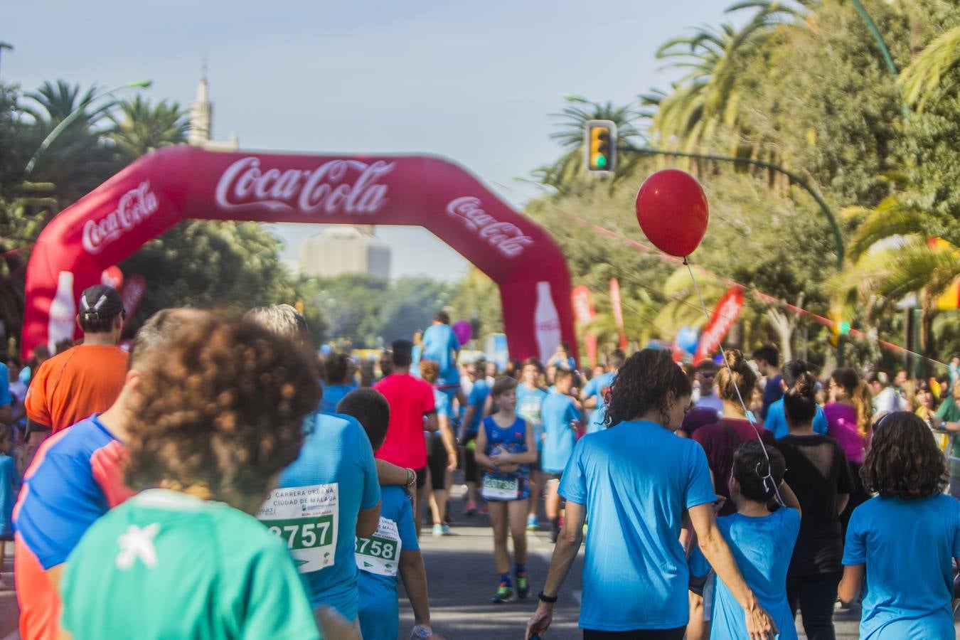 Llegada a meta de los corredores