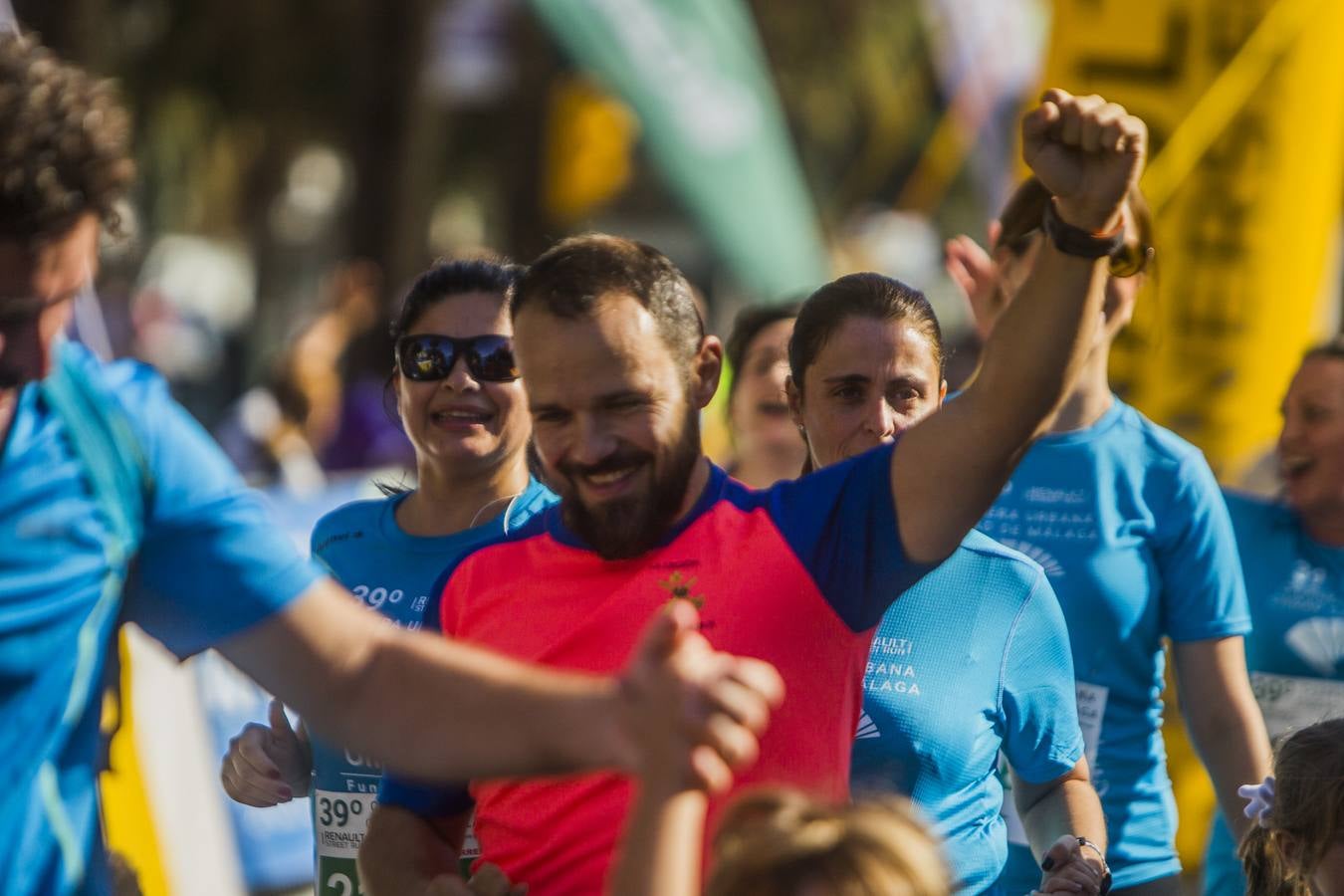 Llegada a meta de los corredores