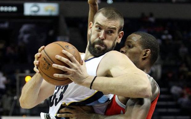 Marc Gasol, con el balón. 