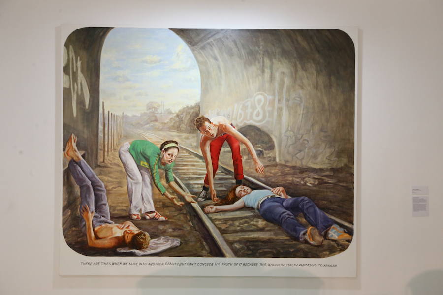 Las piezas de la muestra