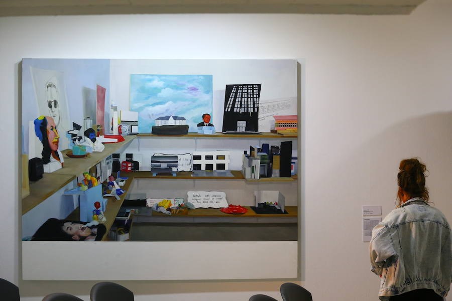 Las piezas de la muestra