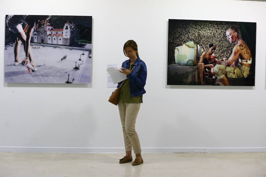 Las piezas de la muestra