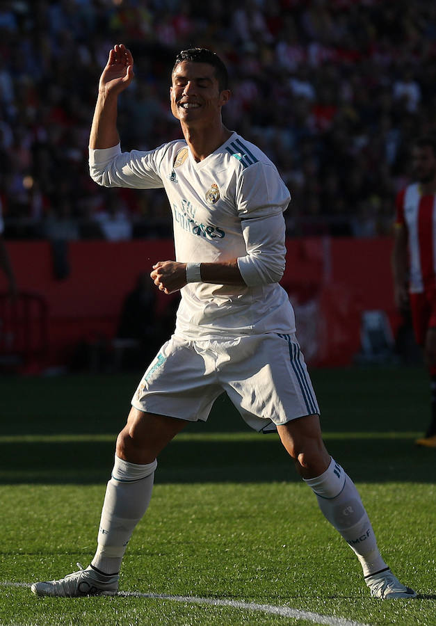 El Real Madrid cayó en su primera visita en la historia a Montilivi (2-1). El cuadro dirigido por Machín remontó el gol inicial de Isco con los tantos de Stuani y Portu.