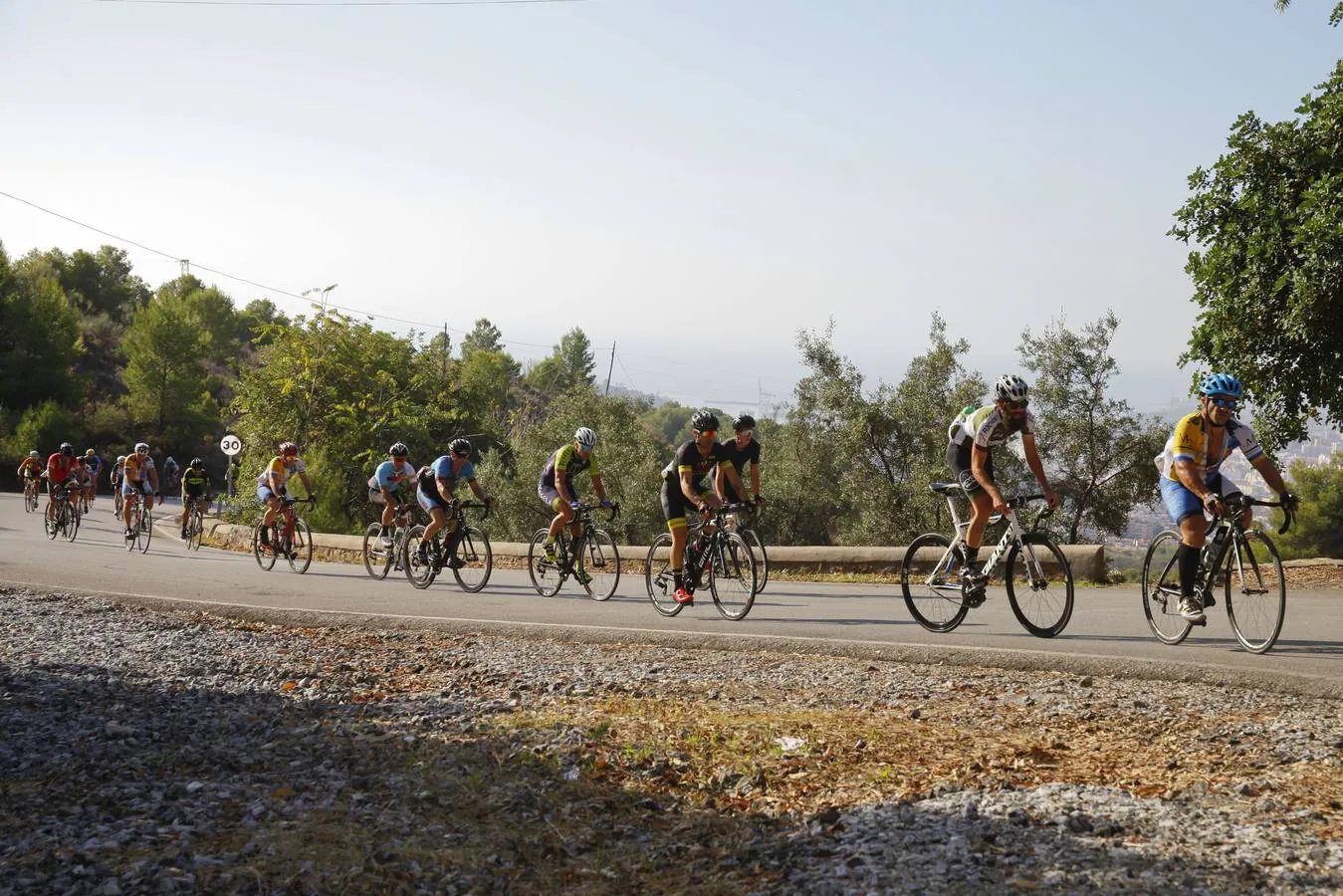 La tradicional prueba se celebró este domingo con la participación de más de 250 ciclistas