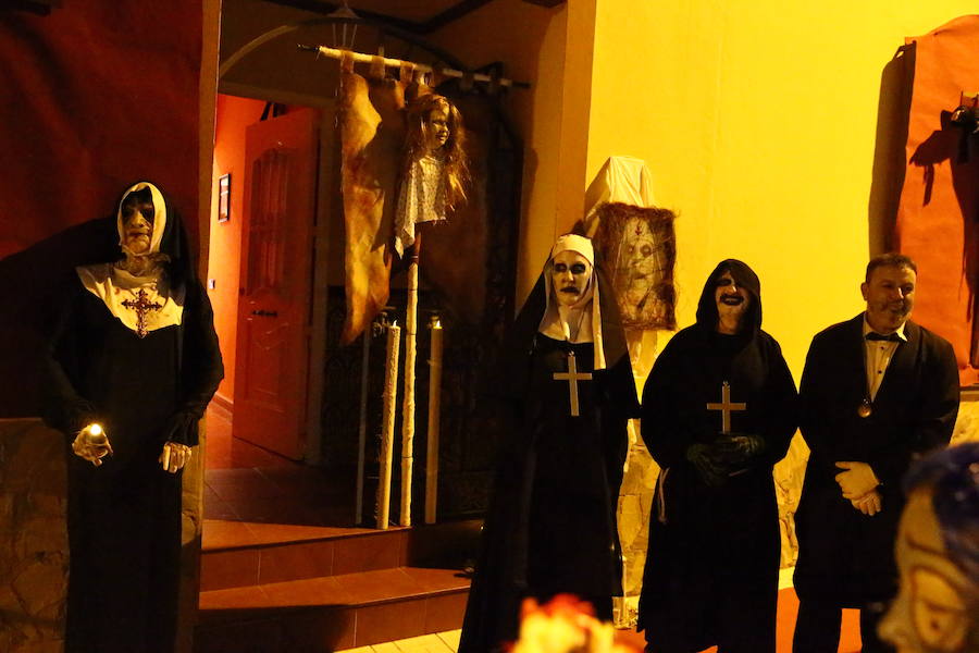 Esta zona de Málaga vivió un año más una noche terrorífica