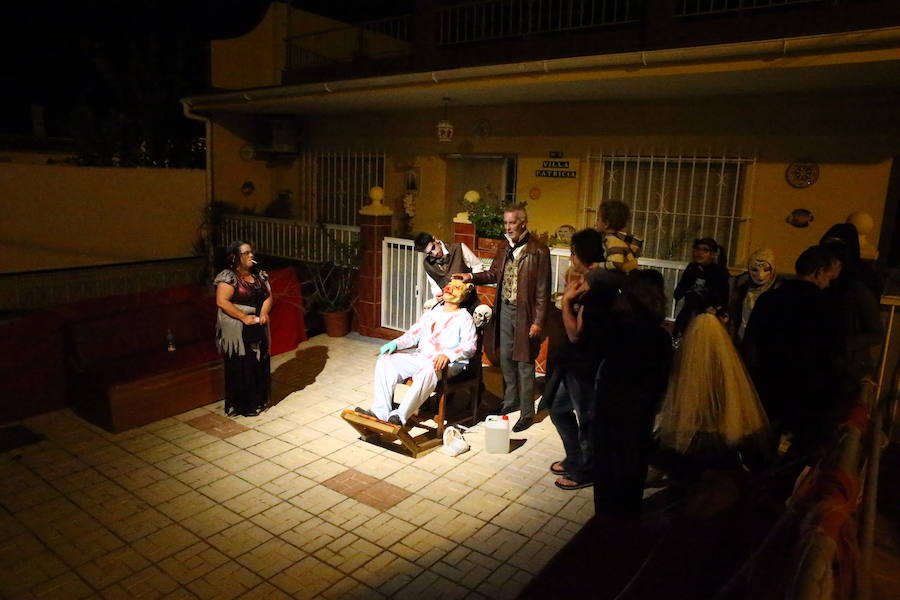 Esta zona de Málaga vivió un año más una noche terrorífica