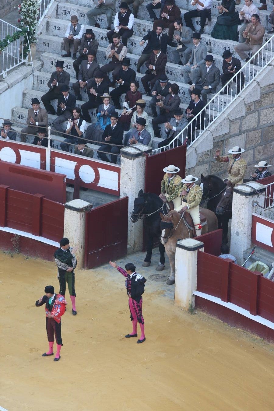 La capital acoge la filmación del documental sobre la figura de Picasso en el que participa Antonio Banderas 