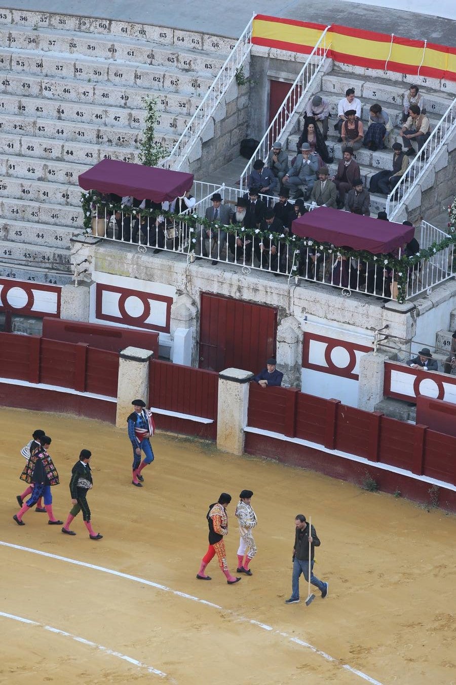 La capital acoge la filmación del documental sobre la figura de Picasso en el que participa Antonio Banderas 