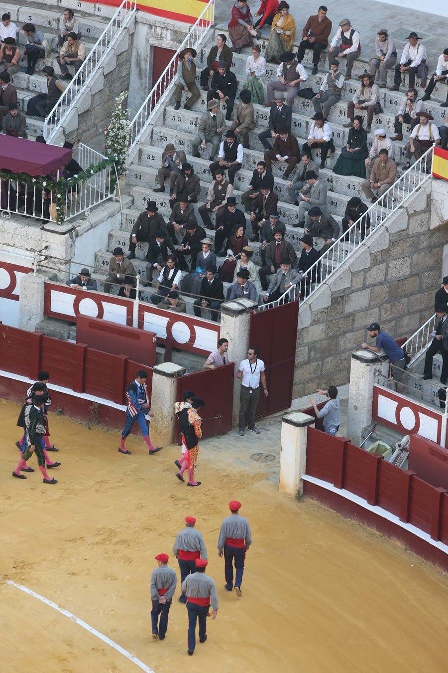 La capital acoge la filmación del documental sobre la figura de Picasso en el que participa Antonio Banderas 