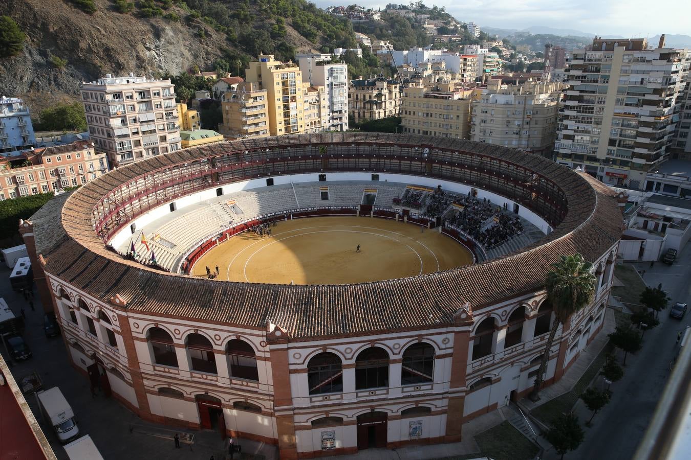 La capital acoge la filmación del documental sobre la figura de Picasso en el que participa Antonio Banderas 