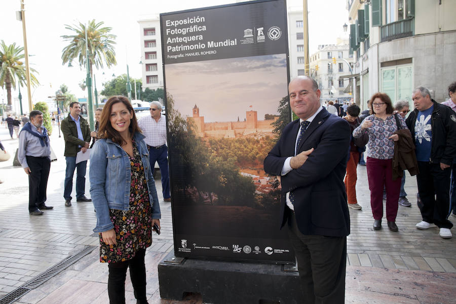 Una muestra de 40 fotografías enseña al visitante los principales enclaves patrimoniales, culturales y naturales de la Ciudad del Torcal 