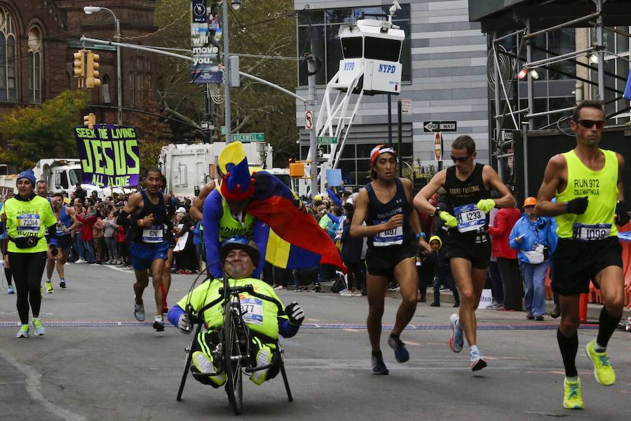 La famosa prueba contó con más de 50.000 corredores,