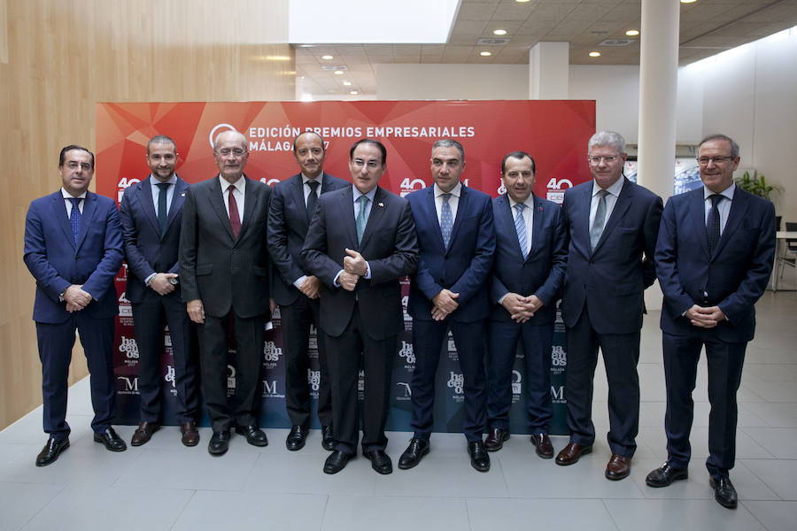 La CEM concede sus galardones empresariales a Grupo Fisa, Aeorum, Costasol de Hipermercados y FYM