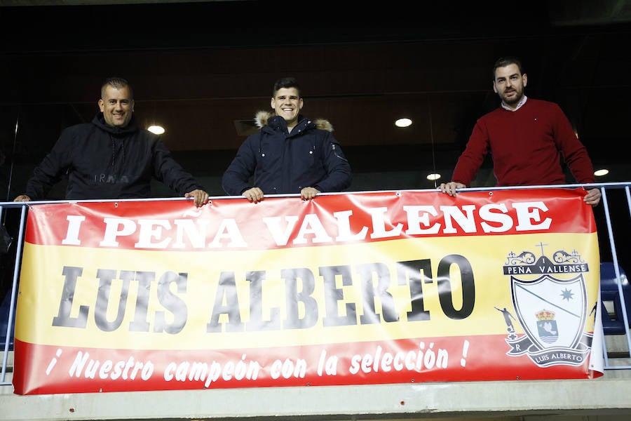 Unas 19.000 personas acudieron a La Rosaleda a presenciar el entrenamiento de la selección española de fútbol.