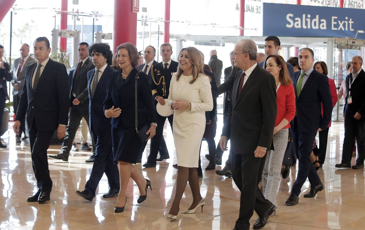 La Reina Doña Sofía inaugura el Congreso Nacional de Alzhéimer en Málaga