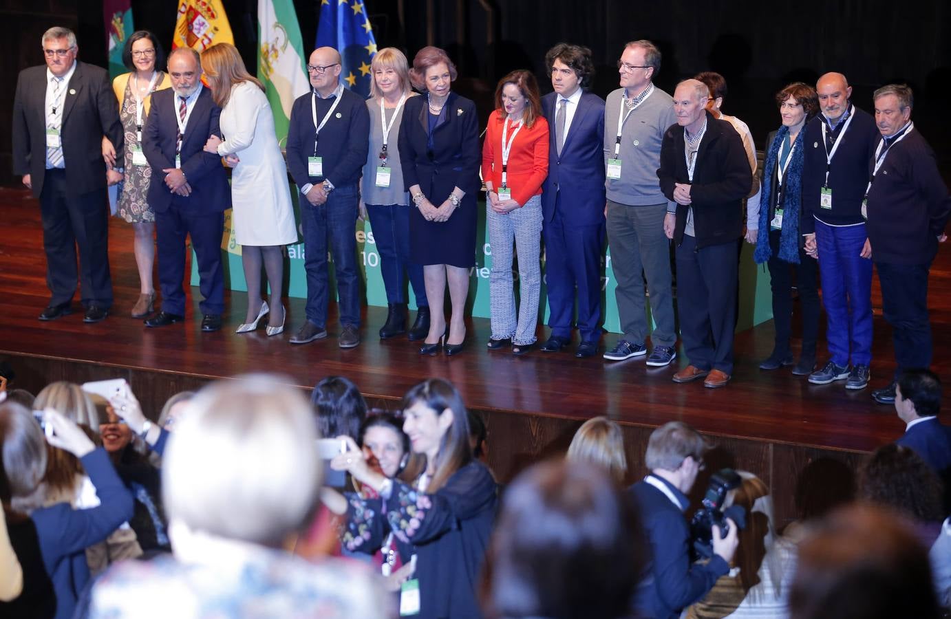 La Reina Doña Sofía inaugura el Congreso Nacional de Alzhéimer en Málaga