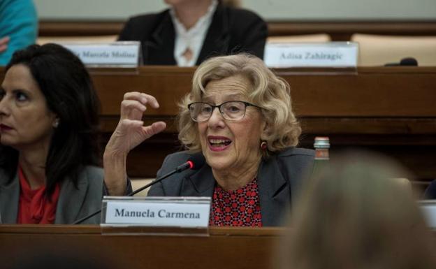 Manuela Carmena, alcaldesa de Madrid.