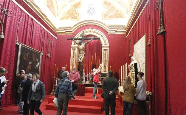 El Cristo de la Buena Muerte presidirá el altar mayor de Santo Domingo