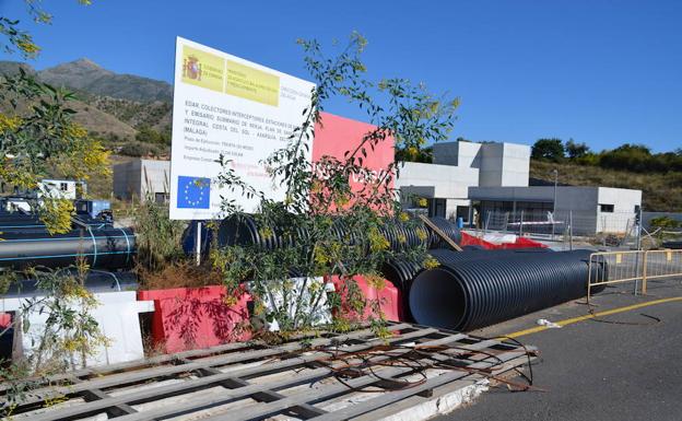 La planta de tratamiento de aguas está al 96% de ejecución. 