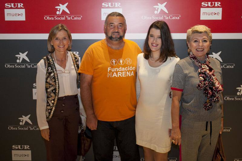 Arrabal, Harena, Debra-Piel de Mariposa, Málaga Acoge y Fundación Andrés Olivares protagonizan el evento, organizado por Diario SUR y la Obra Social La Caixa