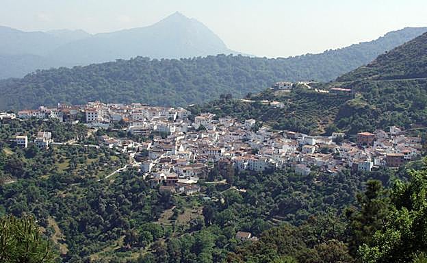 Vista panorámica de Benarrabá. 
