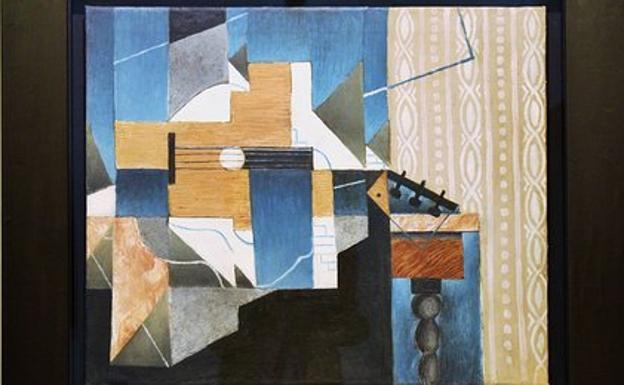 Obra de Juan Gris en la exposición. 