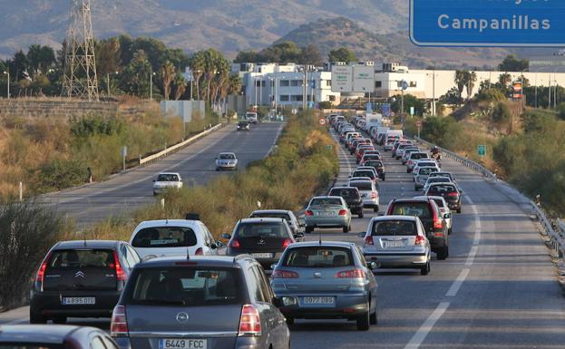 Los atascos, una tortura diaria para los empleados del Parque.