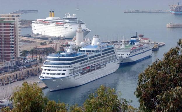 Málaga recibe cerca de 350.000 cruceristas hasta septiembre