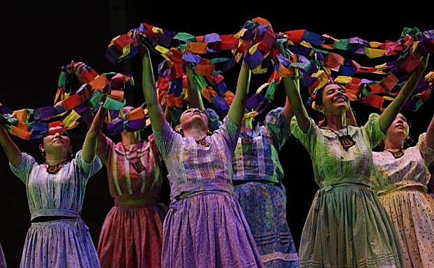 Una obra representada en el Teatro Nacional.