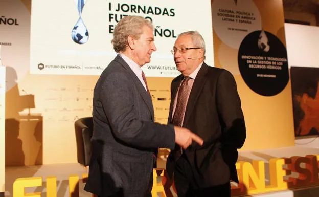 César Antonio Molina y José María Pozuelo.