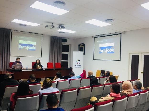 Una de las jornadas del curso organizado durante la pasada semana dentro de los cursos de otoño de la FGUMA. :: p. pineda