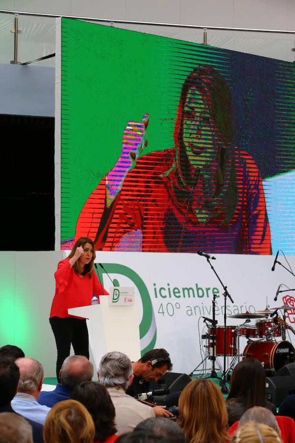 Acto del PSOE-A en Torremolinos en en el aniversario del 4D