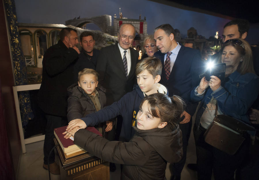 El consistorio ya ha instalado su tradicional portal 