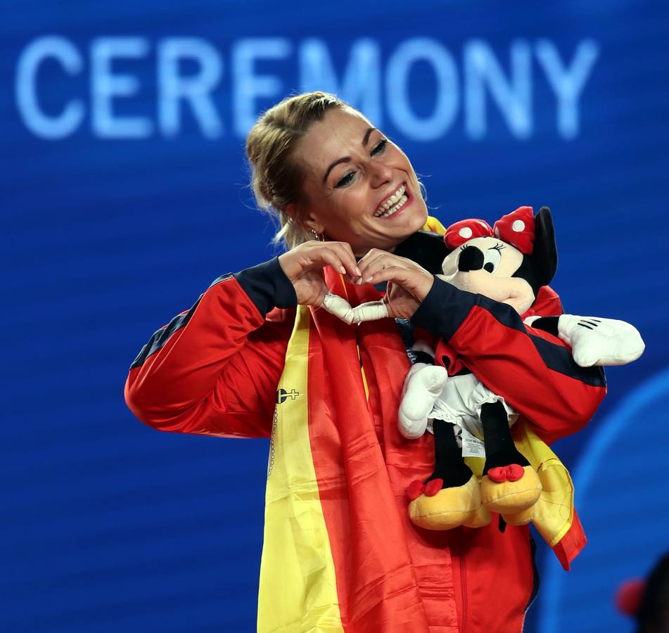 Lydia Valentin ha conquistado el Mundial de halterofilia y la Triple corona con las tres medallas de oro en arrancada, dos tiempos y total.