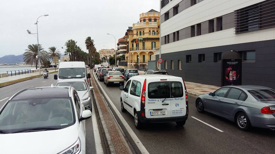 Lunes complicado en la provincia, que sigue en aviso naranja por fuertes rachas de viento