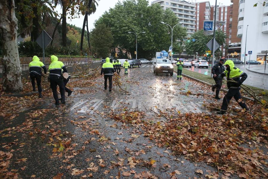 Lunes complicado en la provincia, que sigue en aviso naranja por fuertes rachas de viento