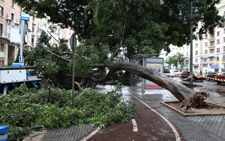 Lunes complicado en la provincia, que sigue en aviso naranja por fuertes rachas de viento