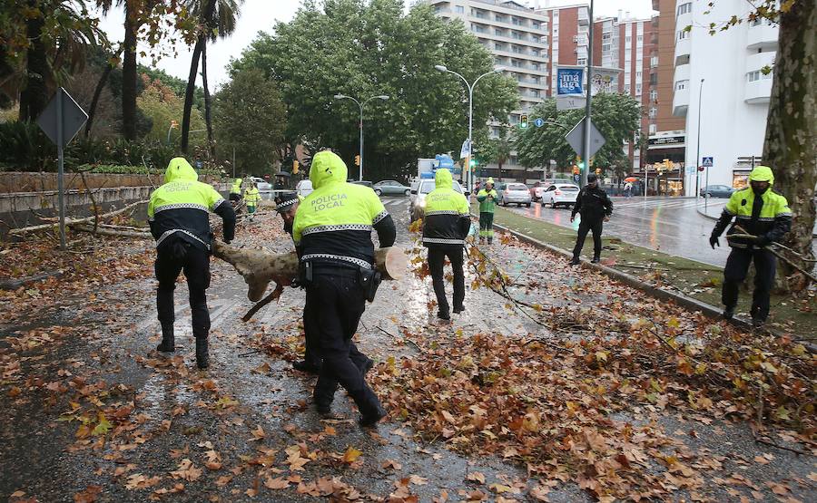 Lunes complicado en la provincia, que sigue en aviso naranja por fuertes rachas de viento