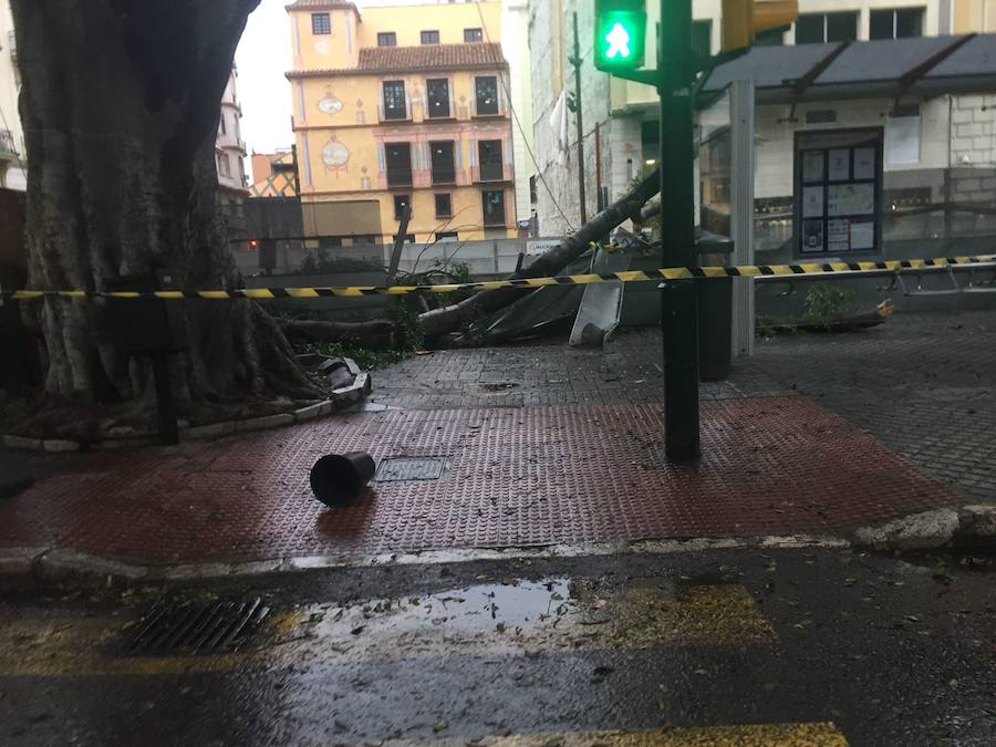 Lunes complicado en la provincia, que sigue en aviso naranja por fuertes rachas de viento