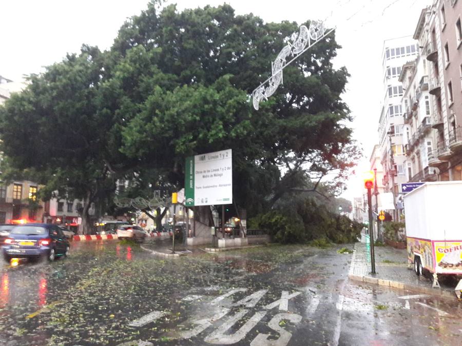 Lunes complicado en la provincia, que sigue en aviso naranja por fuertes rachas de viento