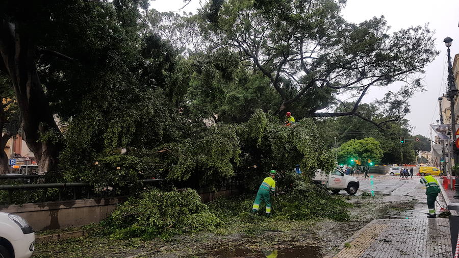 Lunes complicado en la provincia, que sigue en aviso naranja por fuertes rachas de viento