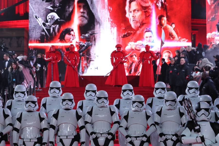 Madrid, Londres, Los Ángeles... Repasamos en imágenes los mejores preestrenos de la última película de la saga de 'Star Wars'.