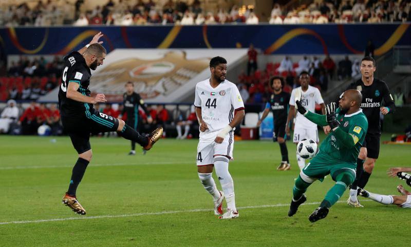 La semifinal entre el Al Jazira y el Real Madrid ofreció numerosas imágenes curiosas que alimentan la polémica sobre el Mundial de Clubes