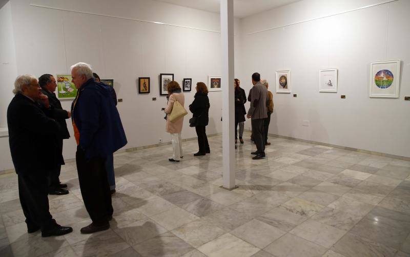 Hasta el día 5 de enero se exponen en la sede de la Agrupación de Cofradías las 24 obras pictóricas de esta iniciativa