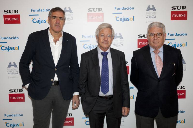 El consejero de Empleo, Javier Carnero, protagonista del encuentro organizado por SUR en colaboración con la Fundación Cajasol