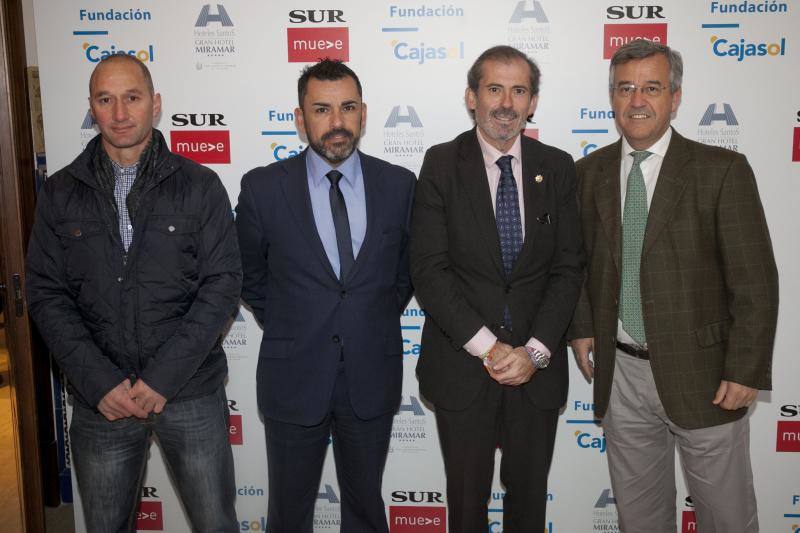 El consejero de Empleo, Javier Carnero, protagonista del encuentro organizado por SUR en colaboración con la Fundación Cajasol