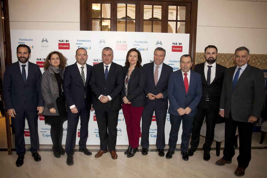 El consejero de Empleo, Javier Carnero, protagonista del encuentro organizado por SUR en colaboración con la Fundación Cajasol