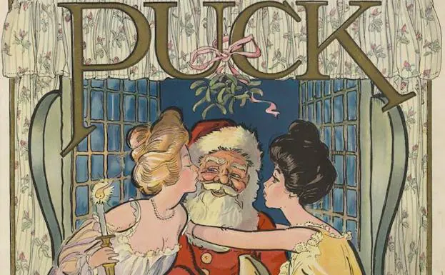 Portada de 1902 de la revista satírica 'Puck'.